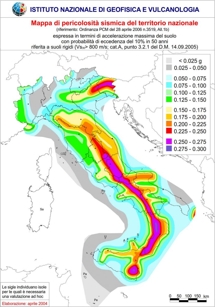 La pericolosit&agrave; sismica in Italia: stato dell'arte - Geologia dell'Ambiente (Supplemento al n.3/2021)