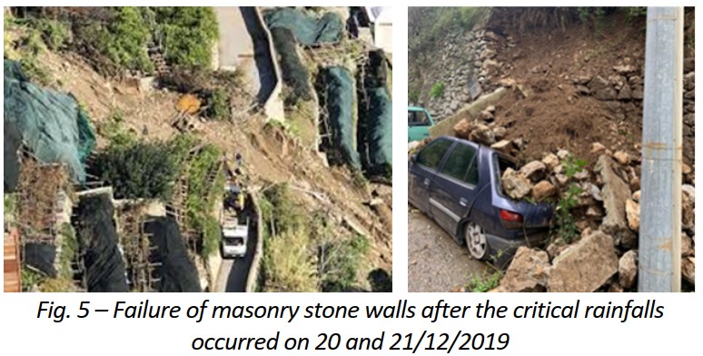 Il contributo della geologia e della geotecnica nel ripristino dei terrazzamenti dell&rsquo;area amalfitana