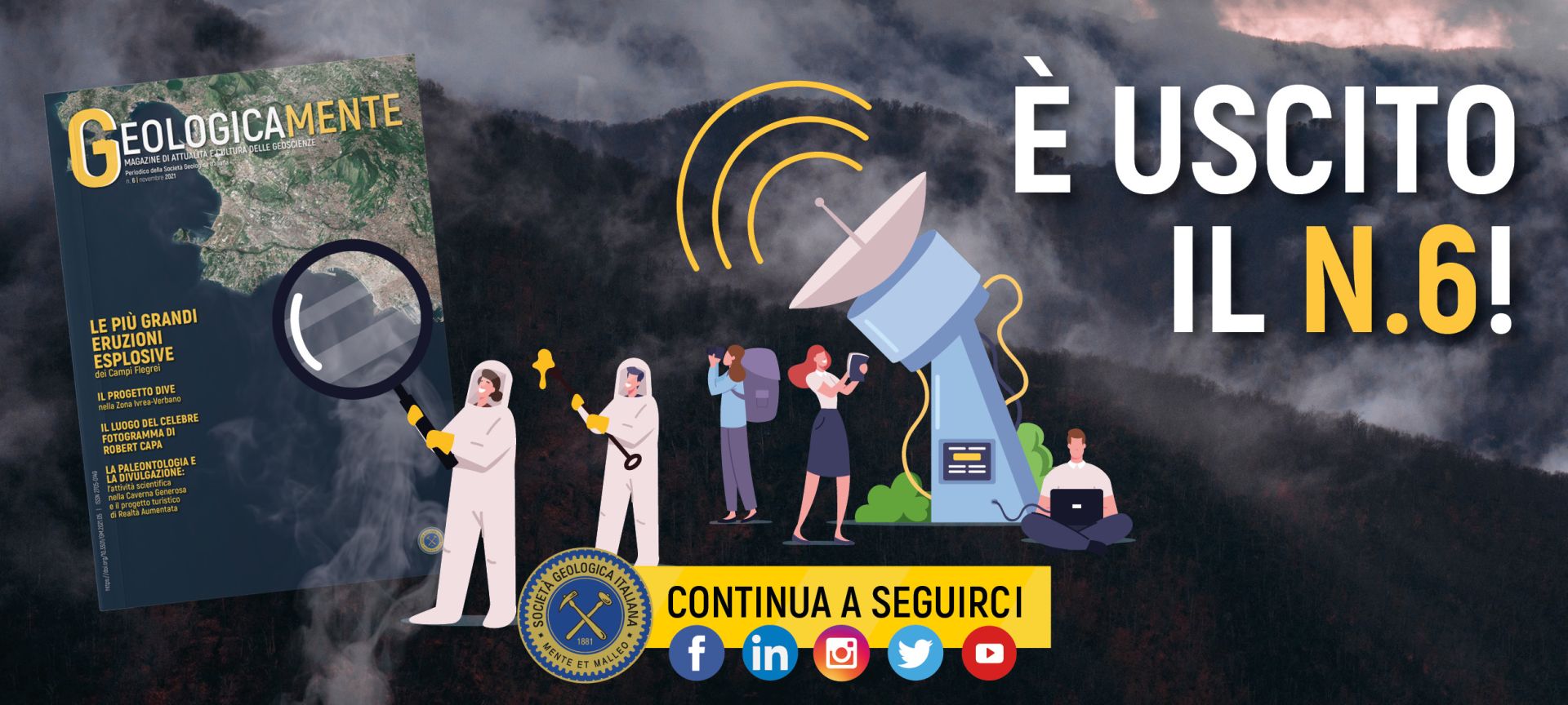 Geologicamente, n.6 - Magazine delle Geoscienze della Societ&agrave; Geologica Italiana