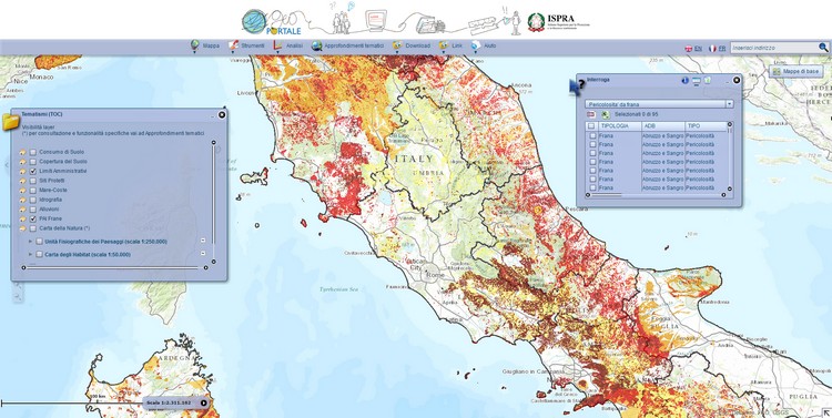 ISPRA: rinnovato il Geoportale
